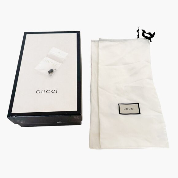 Gucci Sylvie Crystal Mary Jane Pump EU 36.5 US 6.5 Purple Floral High Heel - Picture 3 of 14